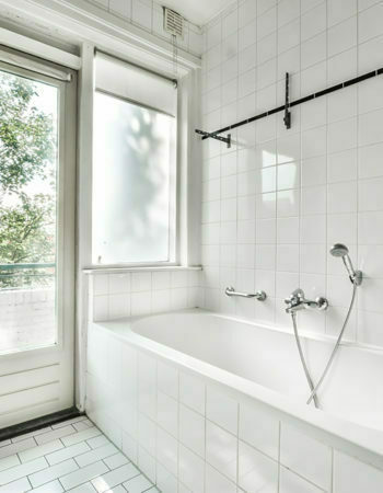 white bathroom