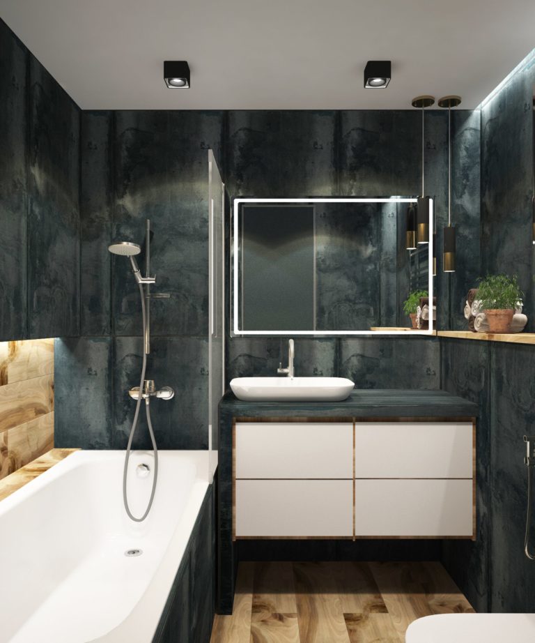 Make a Small Bathroom